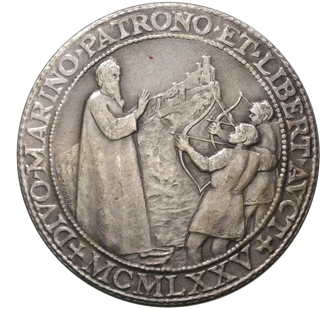 Жето (настольная медаль) 1975 года Сан-Марино (Артикул K1-1364)
