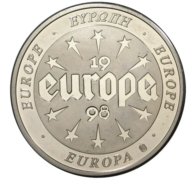 Жетон 1998 года «Европа» (Артикул K1-1398)