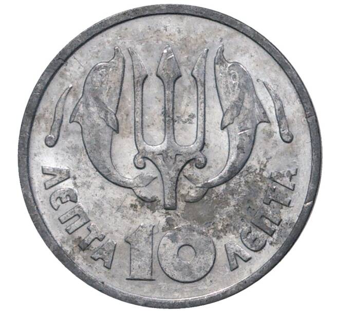 Монета 10 лепт 1973 года Греция (Артикул K27-0680)