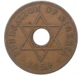 Монета 1 пенни 1959 года Британская Нигерия (Артикул M2-46019)