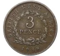 Монета 3 пенса 1938 года KN Британская Западная Африка (Артикул M2-46047)