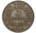 Монета 3 пенса 1941 года Н Британская Западная Африка (Артикул M2-46050)