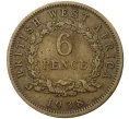Монета 6 пенсов 1938 года Британская Западная Африка (Артикул M2-46107)