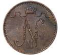 Монета 1 пенни 1909 года Русская Финляндия (Артикул M1-37118)