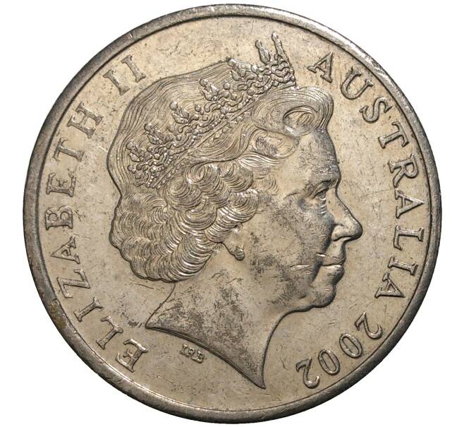 20 центов 2002 года Австралия (Артикул K27-0953)