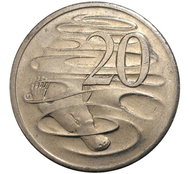 20 центов 2002 года Австралия (Артикул K27-0953)