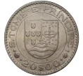 Монета 20 эскудо 1971 года Португальское Сан-Томе и Принсипи (Артикул K27-1180)