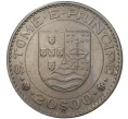 Монета 20 эскудо 1971 года Португальское Сан-Томе и Принсипи (Артикул K27-1183)
