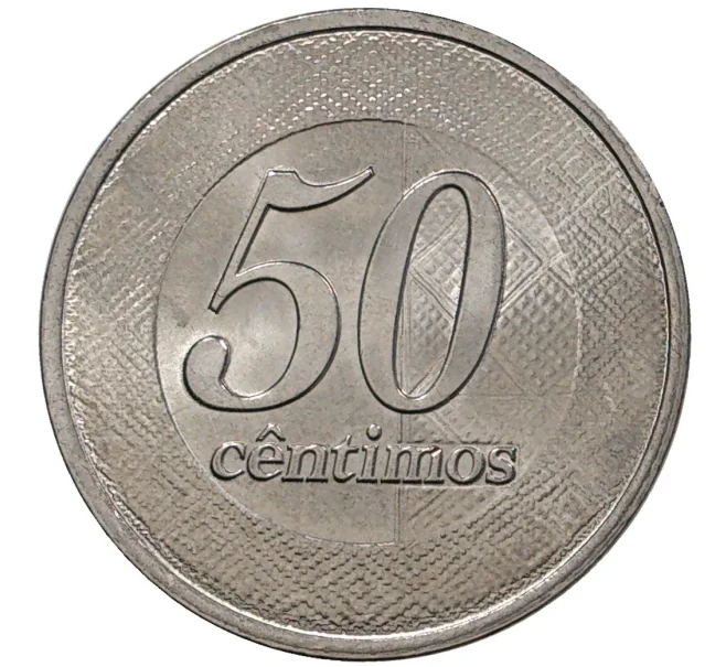 Монета 50 сентимо 2012 года Ангола (Артикул K27-1204)
