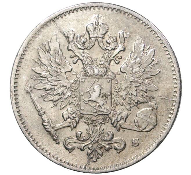 Монета 25 пенни 1916 года Русская Финляндия (Артикул M1-37504)