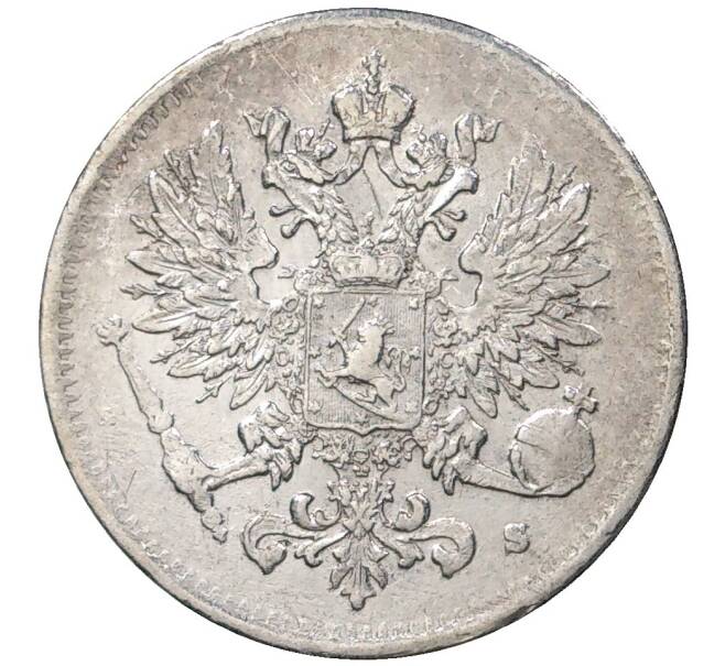 Монета 25 пенни 1916 года Русская Финляндия (Артикул M1-37511)