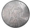 Монета 10 шиллингов 2012 года Сомалиленд «Знаки зодиака — Близнецы» (Артикул M2-46582)