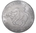 Монета 10 шиллингов 2012 года Сомалиленд «Знаки зодиака — Телец» (Артикул M2-46583)