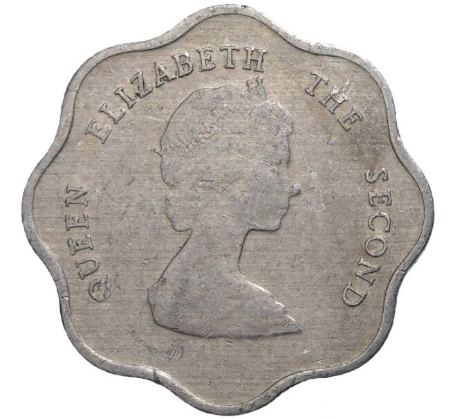 Монета 5 центов 1998 года Восточные Карибы (Артикул K27-1591)