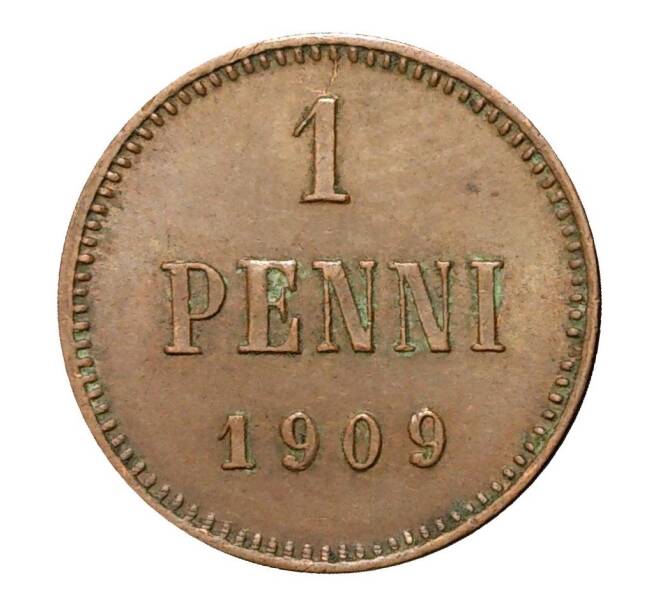 Монета 1 пенни 1909 года (Артикул M1-1006)