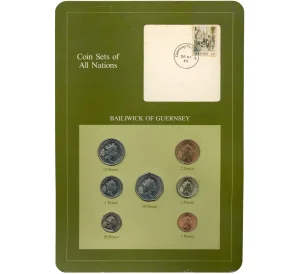 Набор монет 1985 года Гернси
