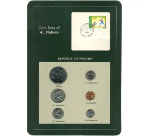 Набор монет 1982-1984 года Панама
