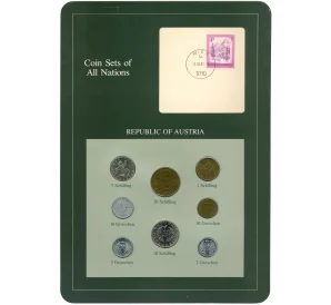 Набор монет 1982 года Австрия