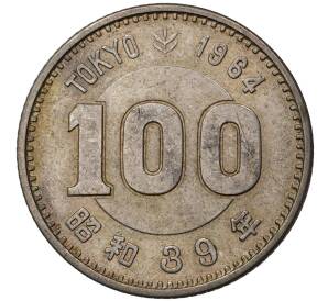 100 йен 1964 года Япония «XVIII летние Олимпийские Игры 1964 в Токио»