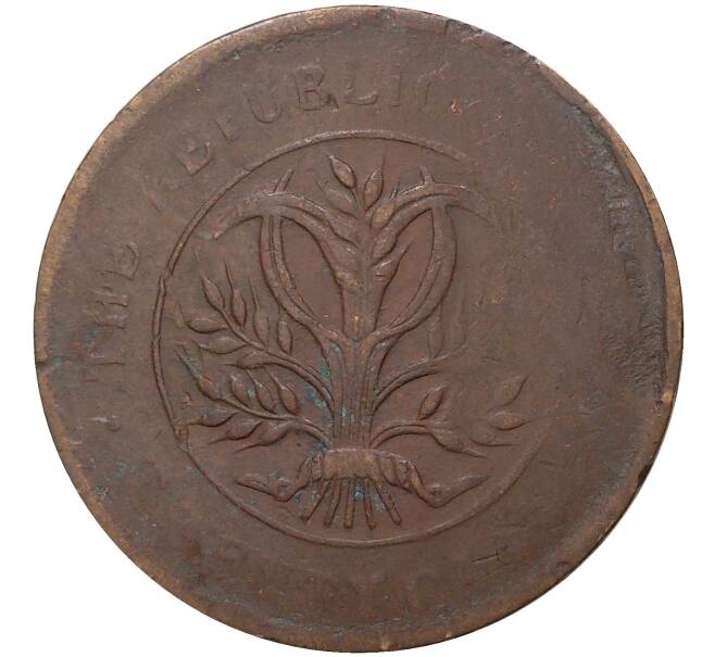 Монета 20 кэш 1919 года Китай — провинция Хунань (Артикул M2-47775)