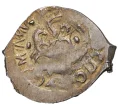 Монета Денга 1425-1462 года Василий II «Темный» (Москва) — ГП2 2151 (Ст.редк.V) (Артикул M1-37960)