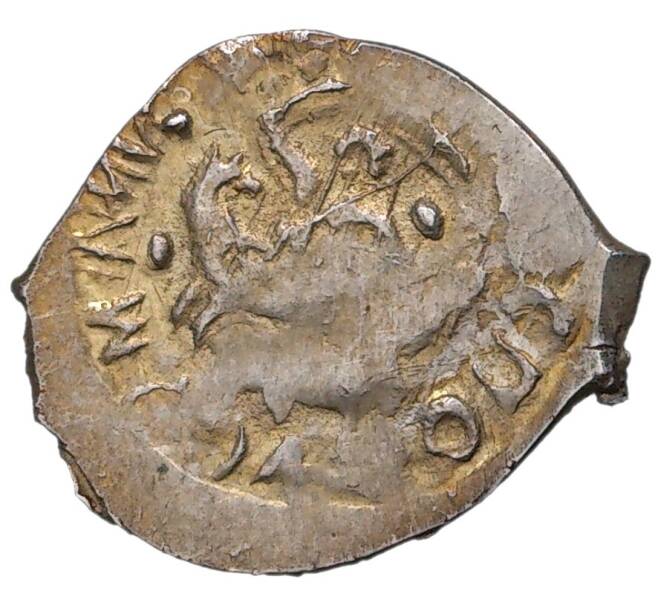 Монета Денга 1425-1462 года Василий II «Темный» (Москва) — ГП2 2151 (Ст.редк.V) (Артикул M1-37960)