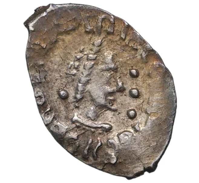 Монета Денга 1425-1462 года Василий II «Темный» (Москва) — ГП2 2160С (Ст.редк.VIII) (Артикул M1-37978)