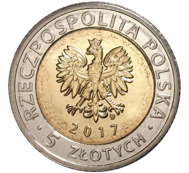 Монета 5 злотых 2017 года Польша «Часовня Святой Троицы в Люблине» (Артикул M2-5653)