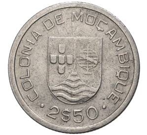 2.50 эскудо 1935 года Португальский Мозамбик