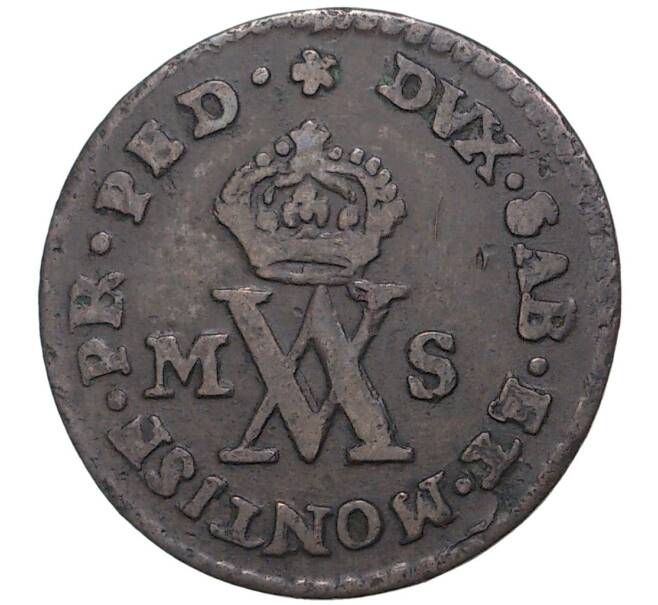 Монета 1/2 сольдо 1784 года Сардиния (Артикул K27-1817)