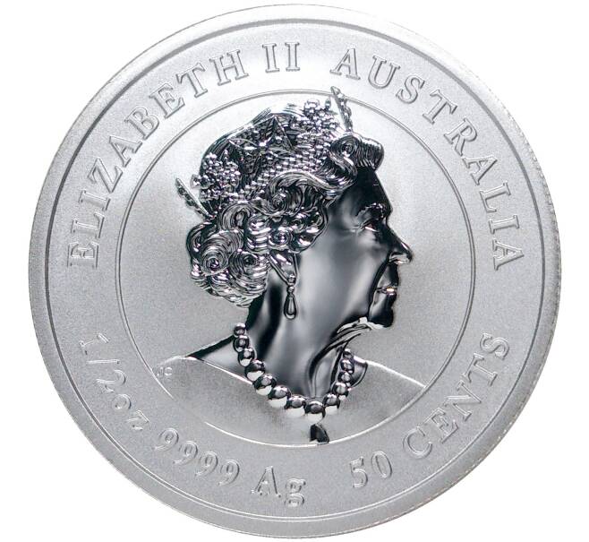 Монета 50 центов 2021 года Австралия «Год быка» (Артикул M2-48533)