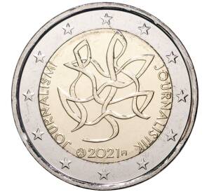 2 евро 2021 года Финляндия «Журналистика» — Фото №1