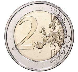 2 евро 2021 года Финляндия «Журналистика» — Фото №2