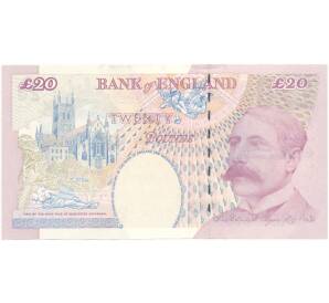 20 фунтов 1999 (2004) года Англия