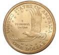 Монета 1 доллар 2002 года Р США «Сакагавея — Парящий орел» (Артикул M2-0941)