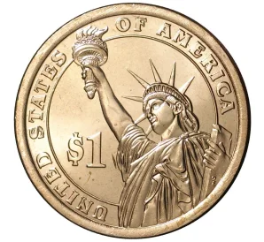 1 доллар 2007 года D США «3-й президент США Томас Джефферсон»