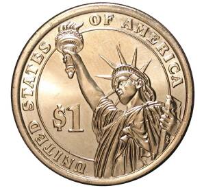 1 доллар 2016 года P США «37-й президент США Ричард Никсон»