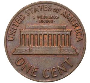 1 цент 1972 года США — Фото №2