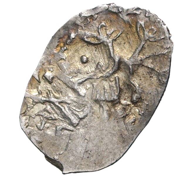 Монета Денга 1425-1462 года Василий II «Темный» (Москва) — ГП2 1990 (Ст.редк.VI) (Артикул M1-38181)