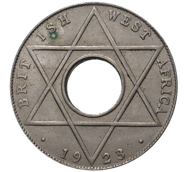 Монета 1/10 пенни 1923 года Британская Западная Африка (Артикул M2-48595)