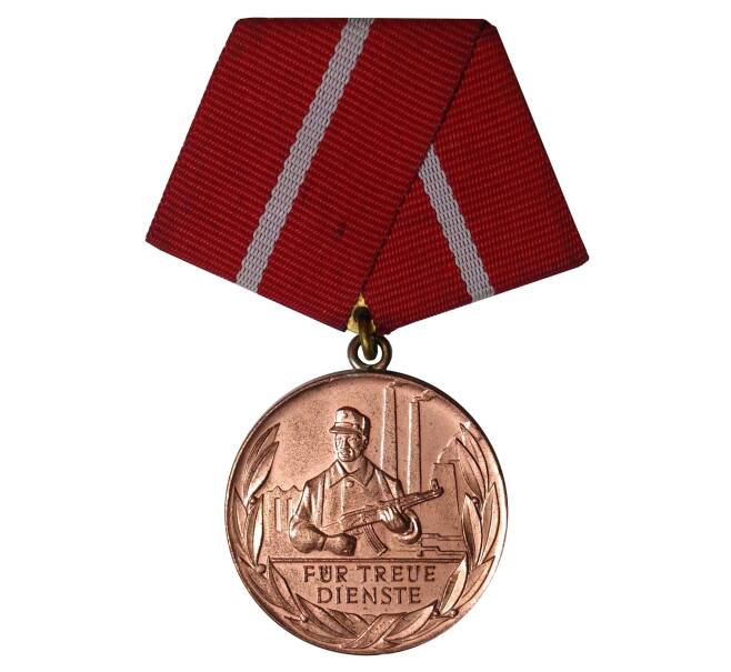 Медаль «За 10 лет верной службы» — Восточная Германия (ГДР) (Артикул H2-0033)