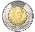 Монета 2 доллара 2015 года Канада «200 лет со дня рождения Джона Макдональда» (Артикул M2-4977)