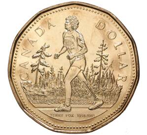 1 доллар 2005 года Канада «25 лет Марафону Надежды»