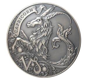 1 рубль 2014 года Знак зодиака Козерог — Фото №1
