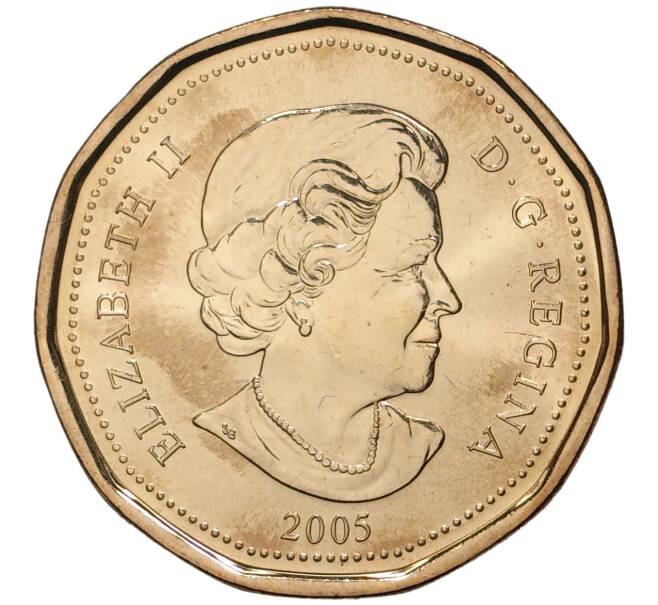 Монета 1 доллар 2005 года Канада «25 лет Марафону Надежды» (Артикул M2-7390)
