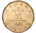 Монета 1 доллар 2010 года Канада «XXI зимние Олимпийские Игры в Ванкувере» (Артикул M2-7159)