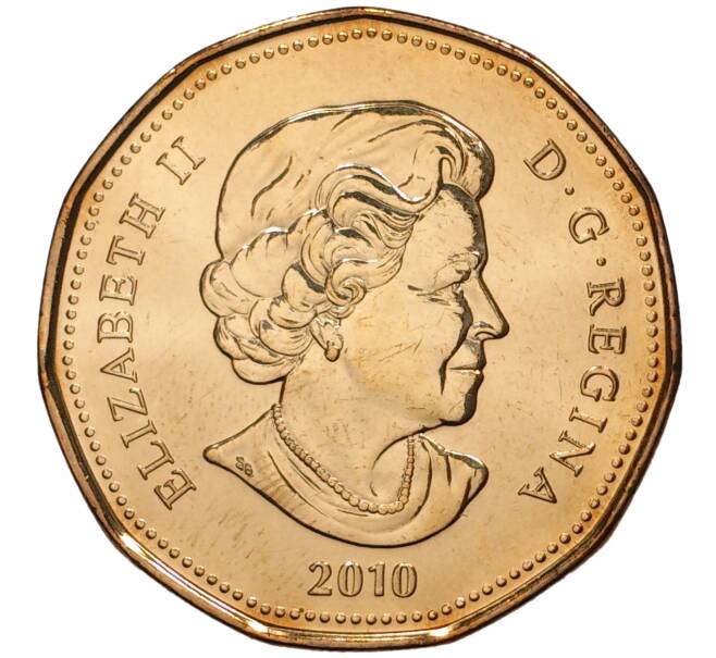 Монета 1 доллар 2010 года Канада «XXI зимние Олимпийские Игры в Ванкувере» (Артикул M2-7159)