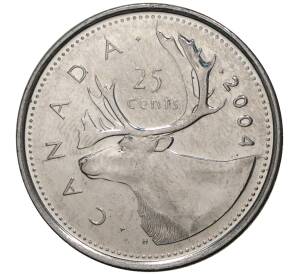 25 центов 2004 года Канада — Фото №1