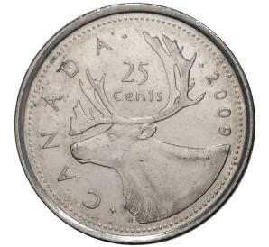 25 центов 2009 года Канада — Фото №1