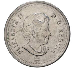 25 центов 2009 года Канада — Фото №2